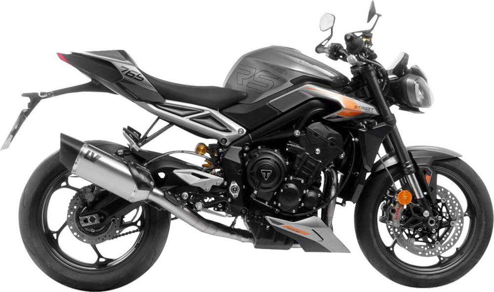 LeoVince LV-14 R Exhaust System For Triumph Street Triple 765 R ABS 2023-2026