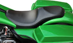 LE Pera Villain Seat For Harley Davidson FLHR 1584 2008-2011 Smooth 12 x 15"- Black