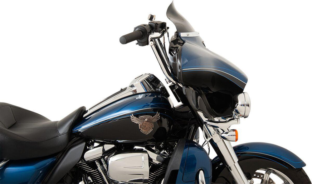 Klock Werks Flare Windshield For Harley Davidson FLH 1868 2021 16.5 cm (6-1/2") - Black