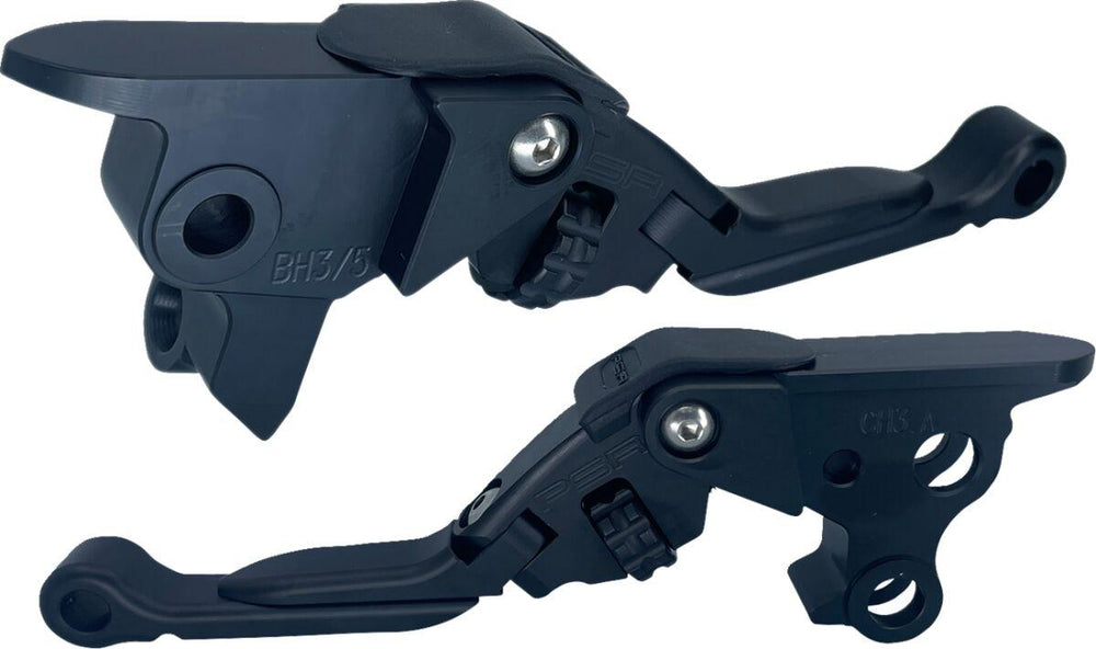 PSR Anthem Pro Adjustable Lever Set For Harley Davidson FLH 1868 2021 - Black