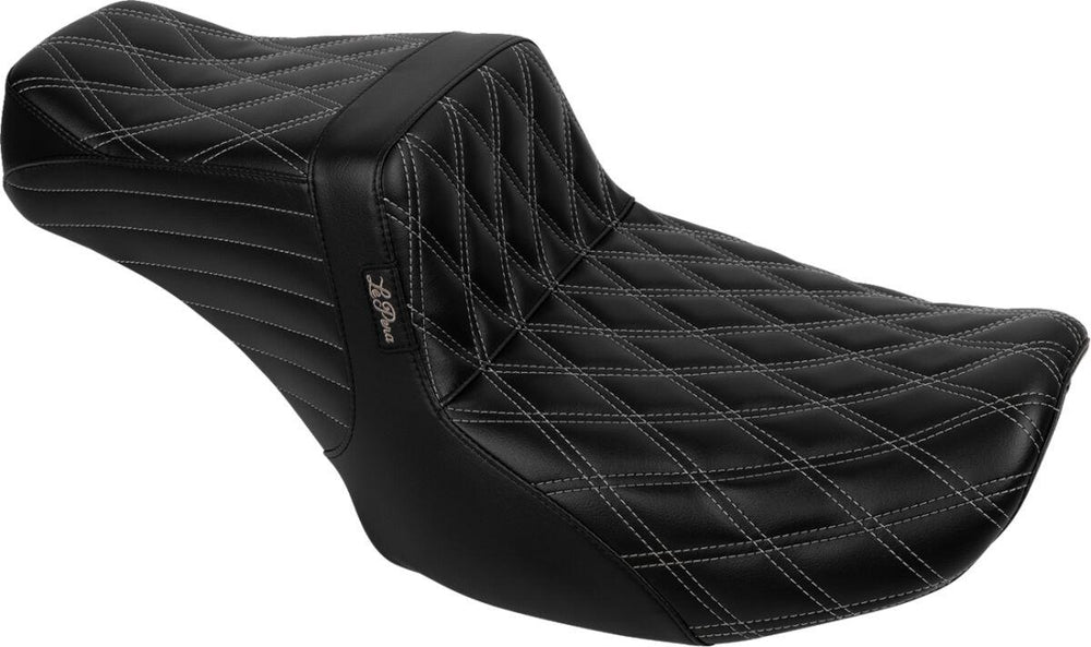 LE Pera Tailwhip Seat For Harley Davidson FLHX 1750 ABS 2023 Double Diamond - Black/Grey