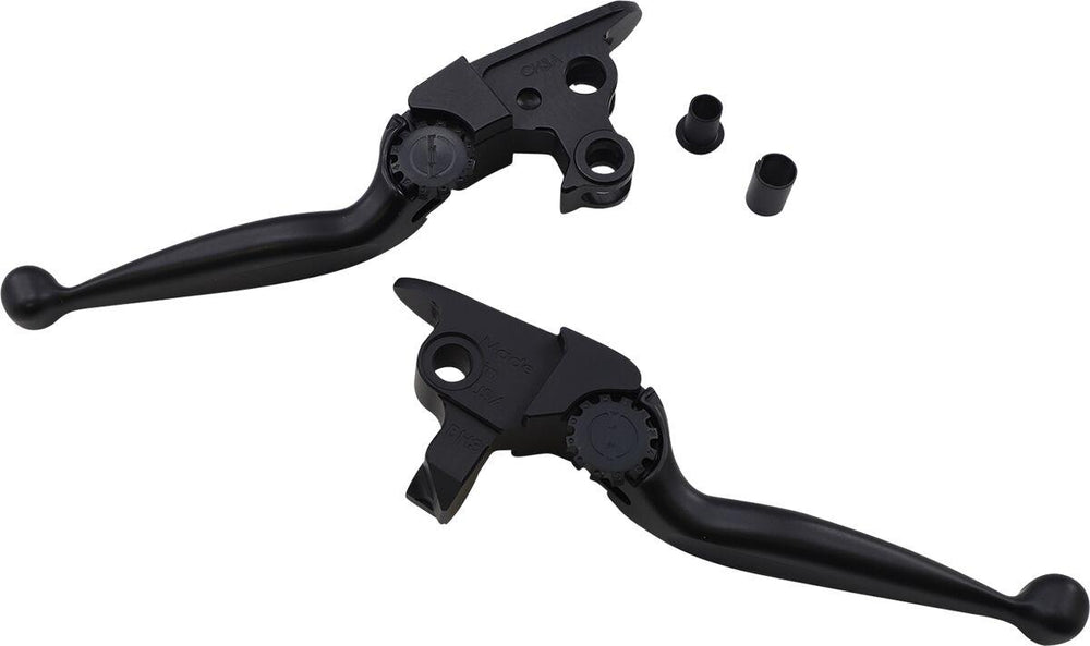 PSR Journey Adjustable Lever Set for Harley Models For Harley Davidson FLHR 1750 ABS 2021-2022 - Black
