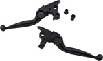 PSR Journey Adjustable Lever Set for Harley Models For Harley Davidson FLHR 1750 ABS 2021-2022 - Black