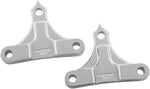 Accutronix Hot Bagger Leg Fender Spacers For Harley Davidson FLHR 1690 Front 5 8" - Chrome