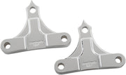 Accutronix Hot Bagger Leg Fender Spacers For Harley Davidson FLHR 1690 Front 5 8" - Chrome
