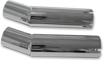 Emgo Silencer Adapters For Triumph Bonneville 650 T120 1963-1970 - Chrome