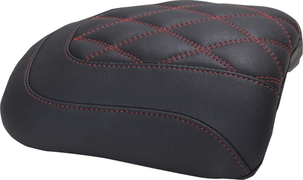 Mustang Padded Passenger Seat Cowl For Harley Davidson FLHX 1923 ABS 2024-2026 - Black/Red