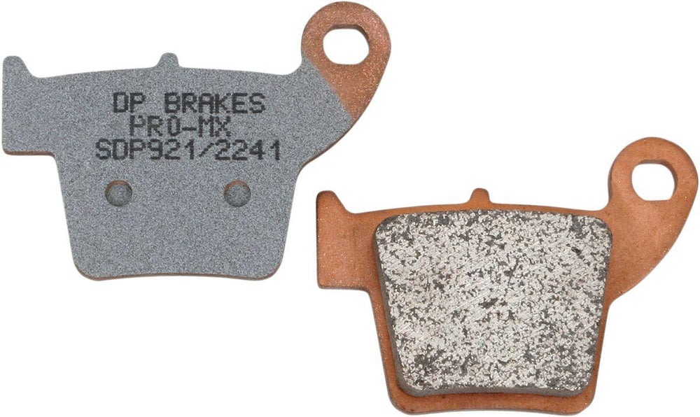 DP Brakes SDP Pro-MX Sintered Brake Pads For Fantic 125 E CBS 2019-2020 Rear