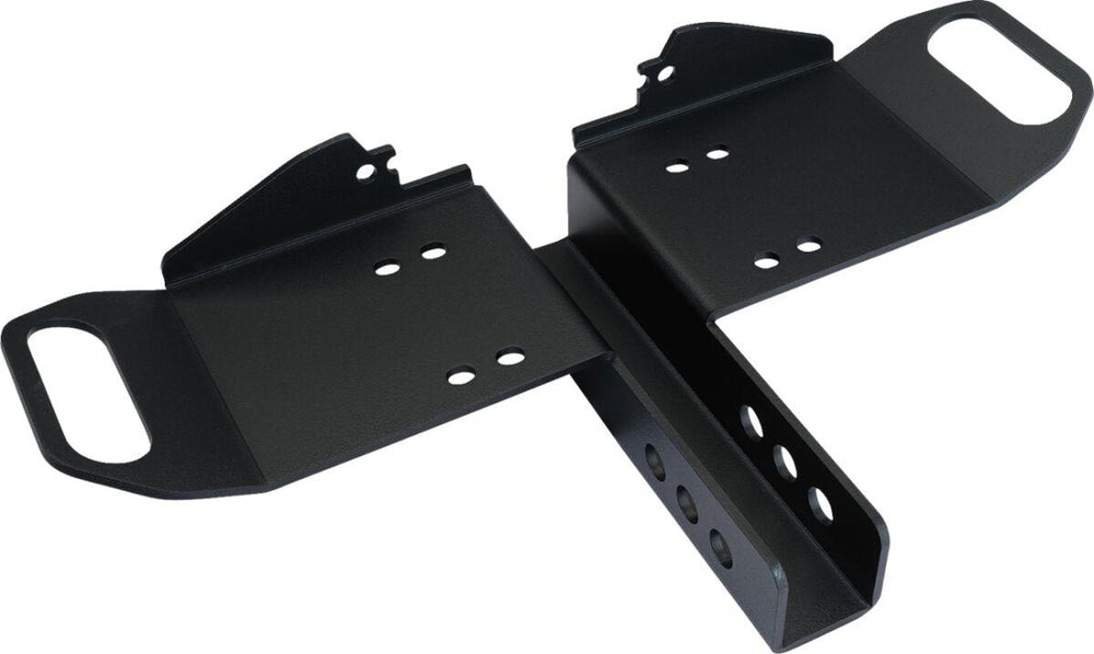Moose Racing Winch Mount Receiver - Black