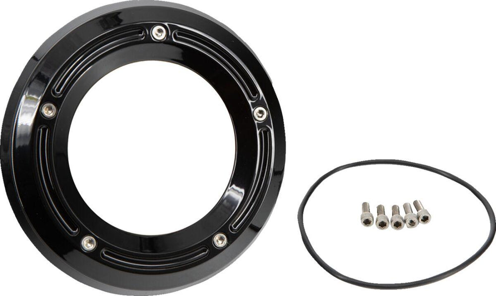 Trask Assault Derby Cover with Window For Harley Davidson FLDE 1750 2019-2020 - Black