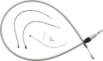 Magnum Shielding Quick Connect Clutch Cable For Harley Davidson FLDE 1750 2018-2020 117 cm (46") - Silver