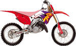 Blackbird Retro Graphics Kit For Honda CR125 2002-2007 - Red/White/Yellow