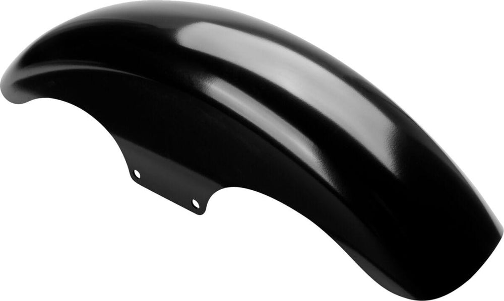 Klock Werks Hugger Fender With Mounting Blocks For Harley Davidson FXLR 1750 2018-2020 482.60 mm (19.00") Front - Black