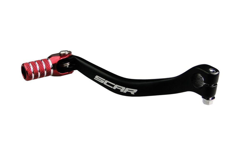 Scar Gear Gear Pedal For Honda CRF250R 2018-2027 - Black/Red