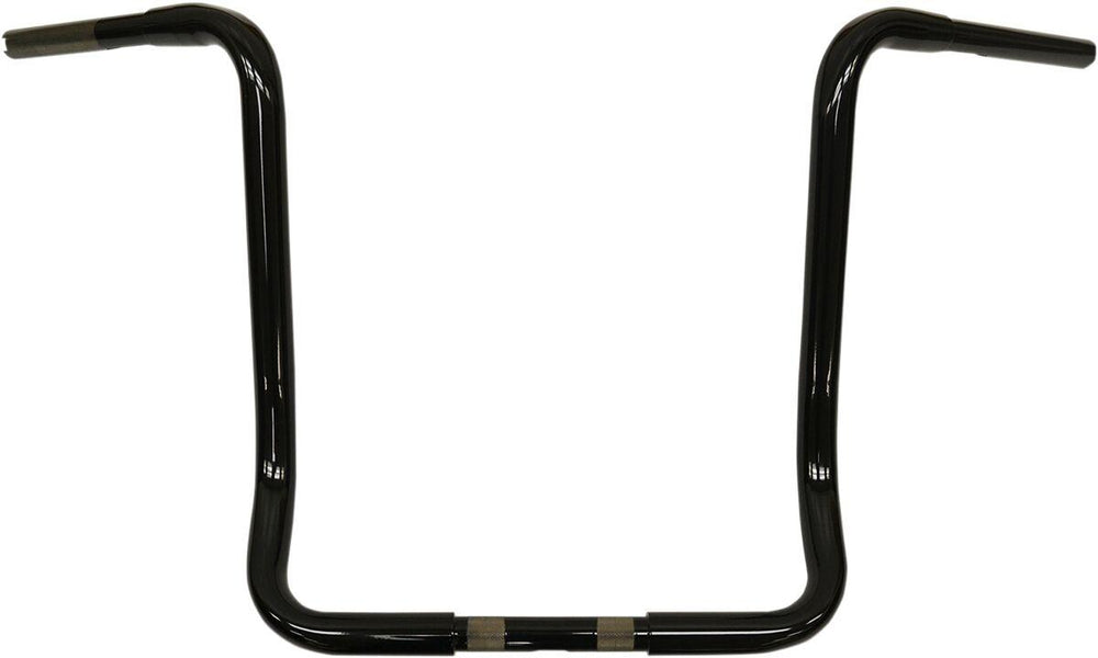 LA Choppers 1-1/4" Touring Ape Hanger Handlebar For Harley Davidson FLH 1200 1955-1980 40.5 cm (16") - Black