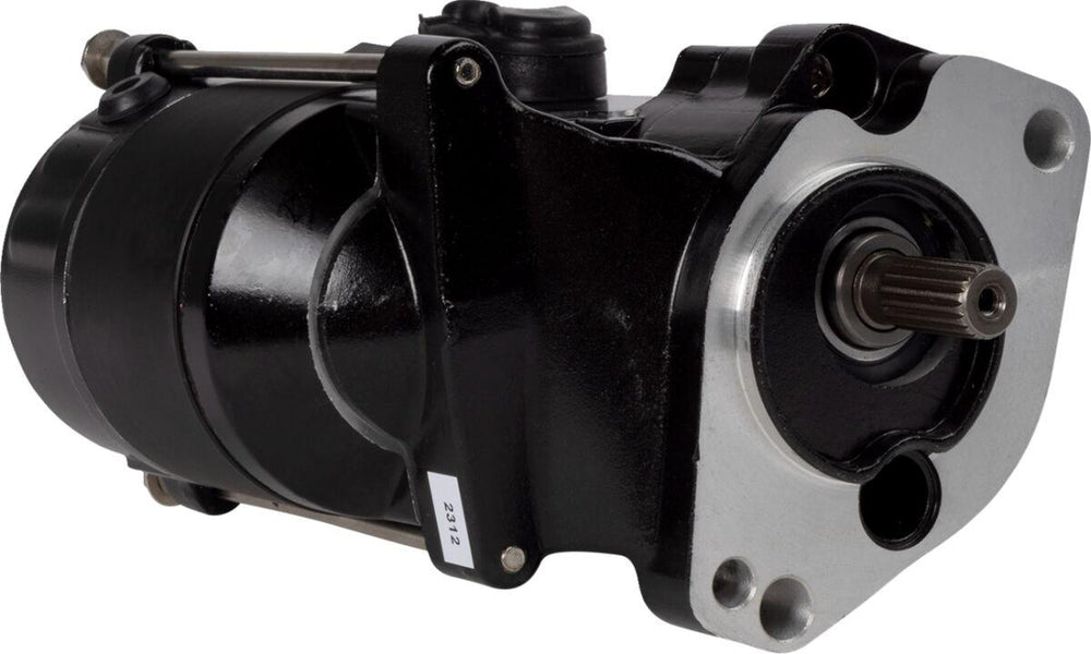 Drag Specialties 1.7kW High-Performance Starter Motor For Harley Davidson FLHR 1340 1994-1998 - Black