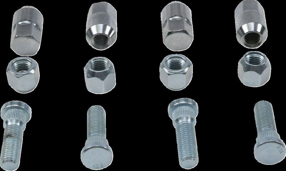 Moose Racing Wheel Stud/Nut Kit For Polaris Ranger 570 4X4 2015 Fits Front Or Rear - Silver