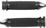 Avon Grips Custom Spike End Grips For Harley Davidson FLDE 1750 2018-2020 - Black