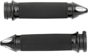 Avon Grips Custom Spike End Grips For Harley Davidson FLDE 1750 2018-2020 - Black