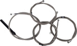 LA Choppers Handlebar Cable/Brake Hose Kit For Harley Davidson FLHRXS 1868 ABS 2024 38 cm - 43 cm (15" - 17") - Clear-Coated