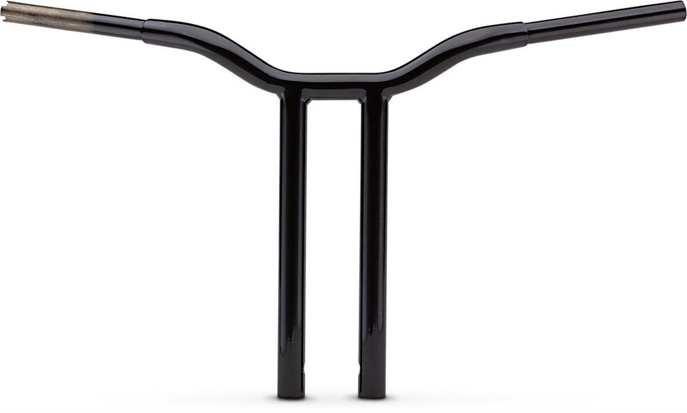 LA Choppers Kage Fighter Welded Straight-Riser Handlebar 40.5 cm (16") - Black