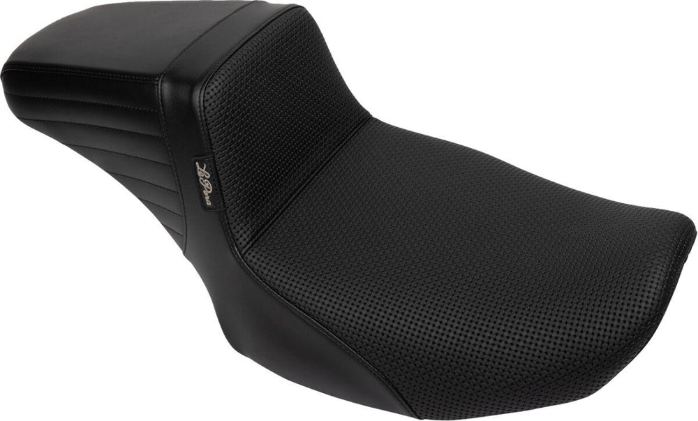 LE Pera Kickflip Daddy Long Legs Seat For Harley Davidson FLHX 1750 ABS 2023 Basketweave - Black
