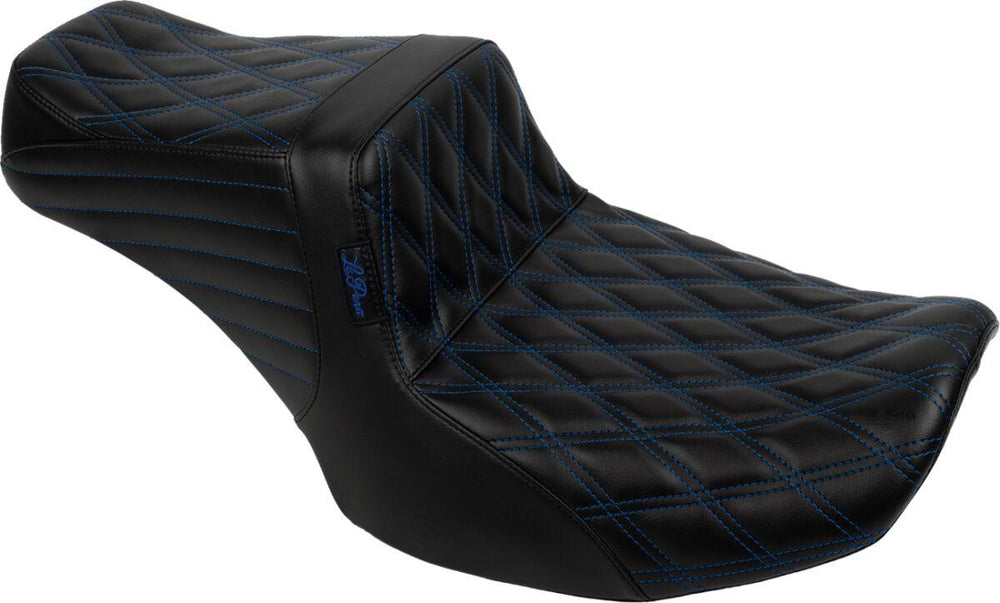 LE Pera Tailwhip Seat For Harley Davidson FLHX 1750 ABS 2023 Double Diamond - Black/Blue