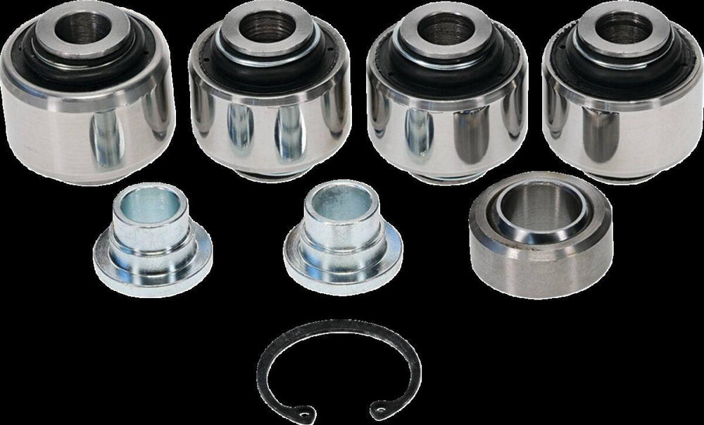 Moose Racing Independent Suspension Linkage Rebuild Kit For Polaris RZR XP 1000 TurboS 4X4 2019-2021 Rear - Black/Silver