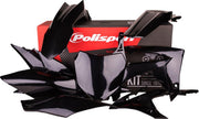 Polisport Plastics Kit For Honda CRF250R 2014-2017 - Black