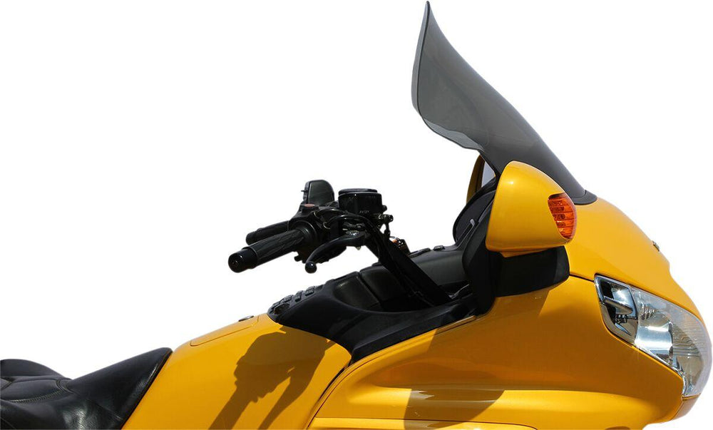Klock Werks Flare Windshield Without Vent For Honda GL 1800 2001-2017 35.5 cm - 45.5 cm (14" - 18") - Dark Smoke