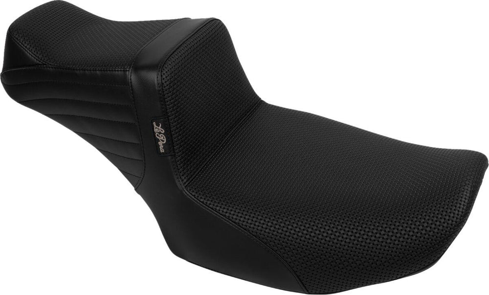 LE Pera Tailwhip Daddy Long Legs Seat For Harley Davidson FLHX 1750 ABS 2023 Basketweave - Black