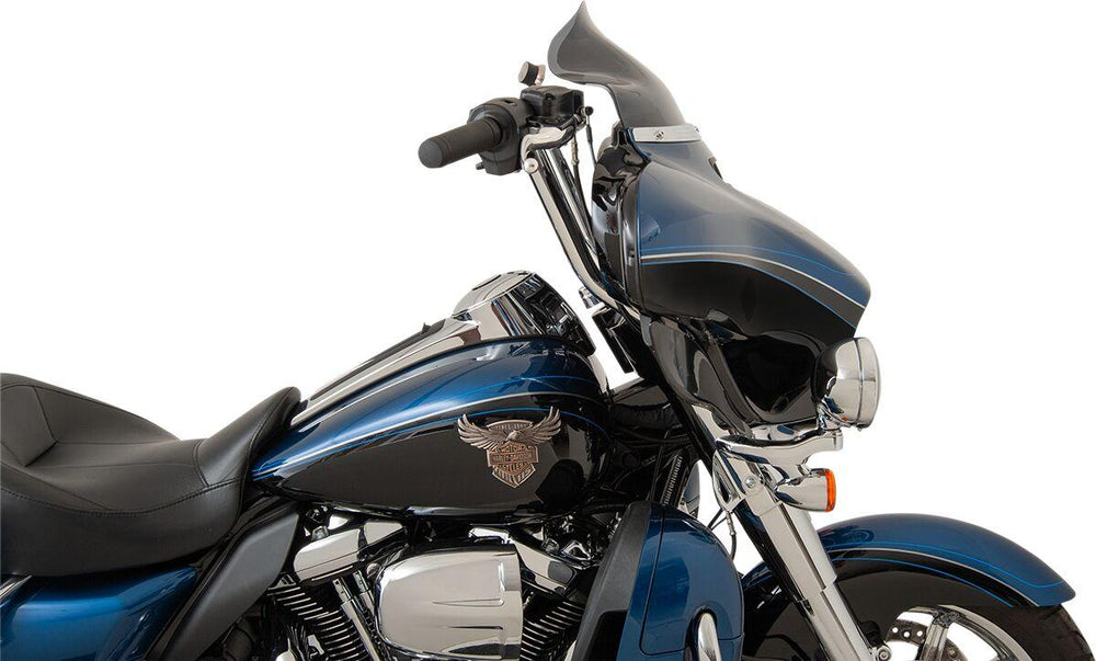 Klock Werks Flare Windshield For Harley Davidson FLH 1868 ABS 2021 21.5 cm (8-1/2") - Dark Smoke