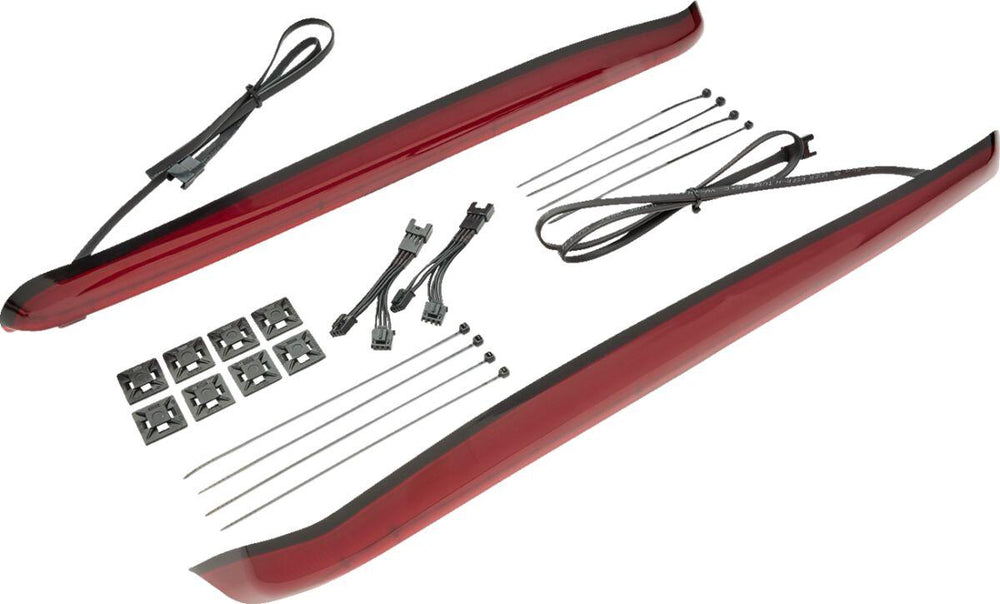 Ciro Machete LED Bag Lights For Indian Challenger 108 ABS 2021-2023 Red