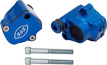 S&S Cycle M8 Billet Head Breather Kit For Harley Davidson FLDE 1750 2018-2020 - Blue Anodized