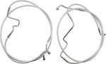 Magnum Shielding Sterling Chromite II Designer Handlebar Cable Install Kit For Harley Davidson FLHR 1750 2021-2022 30.5 - 35.5cm (12" - 14") - Chrome Clear-Coated