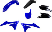 Polisport Plastics Kit For Yamaha YZF250 2014-2018 - Black/Blue