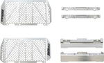 Moose Racing Billet Radiator Guards For Yamaha YZ125 2002-2022 - Silver