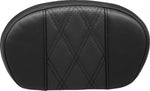 LE Pera Sissy Bar Pad For Harley Davidson FLDE 1750 ABS 2018-2020 GT 2/HR 2 Inlay/Perforated 17.15 cm (6-3/4") - Black