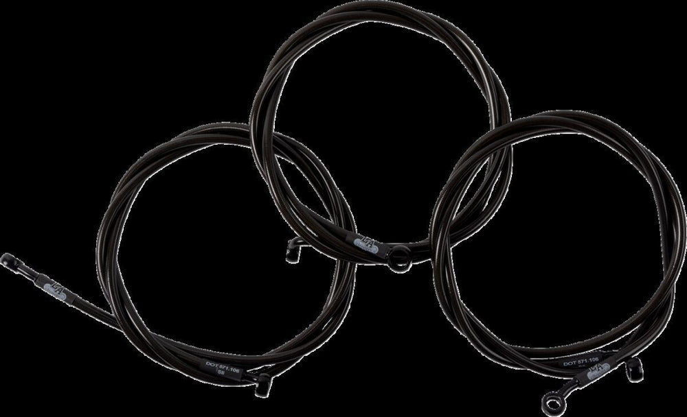 LA Choppers Brake Line Kit For Harley Davidson FLHRXS 1868 ABS 2024 12-14 FL 24+