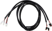 LA Choppers Hand Control Extension Harness For Harley Davidson FLH 1868 ABS 2021 114.5 cm (45")