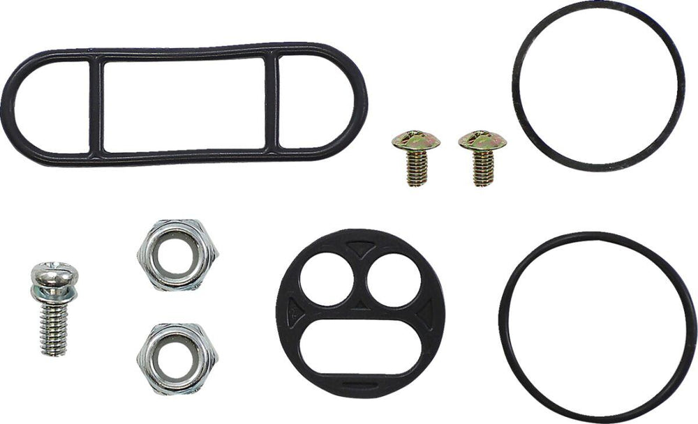 Moose Racing Fuel Petcock Rebuild Kit For Arctic Cat Textron 366 4X4 2008-2011 - Black/Silver