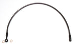 Magnum Shielding Designer Series ABS-Specific Brake Hose Kit For Harley Davidson XL 1200 C Front Upper 68.5 cm (27") - Black Black Pearl