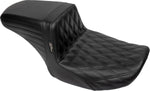 LE Pera Kickflip Seat For Harley Davidson FLHX 1750 ABS 2023 Double Diamond - Black