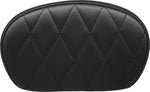 LE Pera Sissy Bar Pad For Harley Davidson FLDE 1750 ABS 2018-2020 Diamond/Dull 17.15 cm (6-3/4") - Black