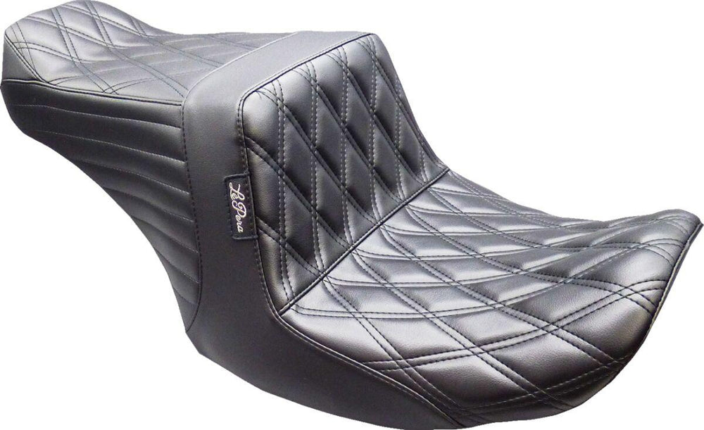 LE Pera Tailwhip Up Front Seat For Harley Davidson FLHTK 1868 ABS 2023-2024 Double Diamond - Black