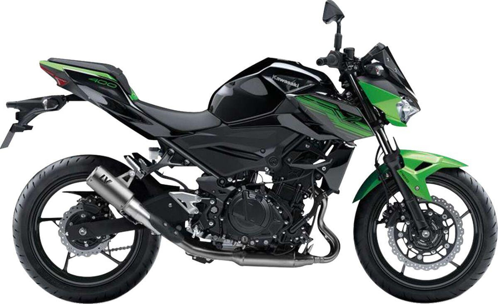 LeoVince Muffler For Kawasaki EX 400 2018-2022 - Silver