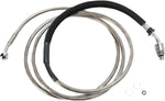 Drag Specialties Stainless Steel Hydraulic Clutch Hose For Harley Davidson FLHRSE5 1800 2013 198.5 cm - Clear-Coat