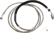 Drag Specialties Stainless Steel Hydraulic Clutch Hose For Harley Davidson FLHRSE5 1800 2013 198.5 cm - Clear-Coat