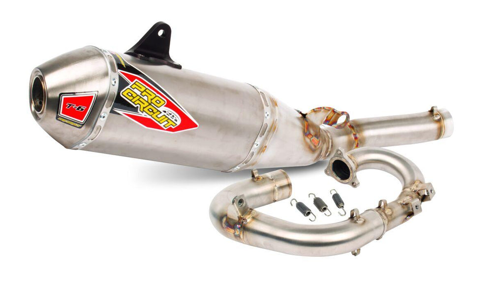 Pro Circuit T-6 BC Full Stainless Steel & Titanium Exhaust System For Yamaha YZF450 2026