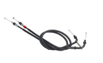 Domino Dual Throttle Cable For Kawasaki EX300 2013-2016 - Black